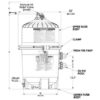 HAYWARD 525 SQ. FT SWIM CLEAR CARTRIDGE FILTER - Image 3