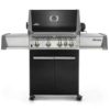 NAPOLEON PRESTIGE®500 WITH INFRARED REAR BURNER IN BLACK GAS GRILL