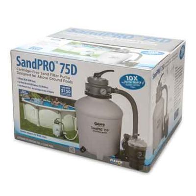 sand pro 75d backwash